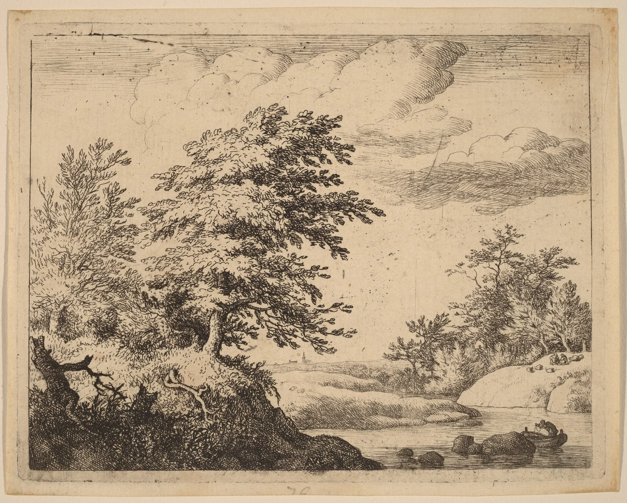 Winding River, detail