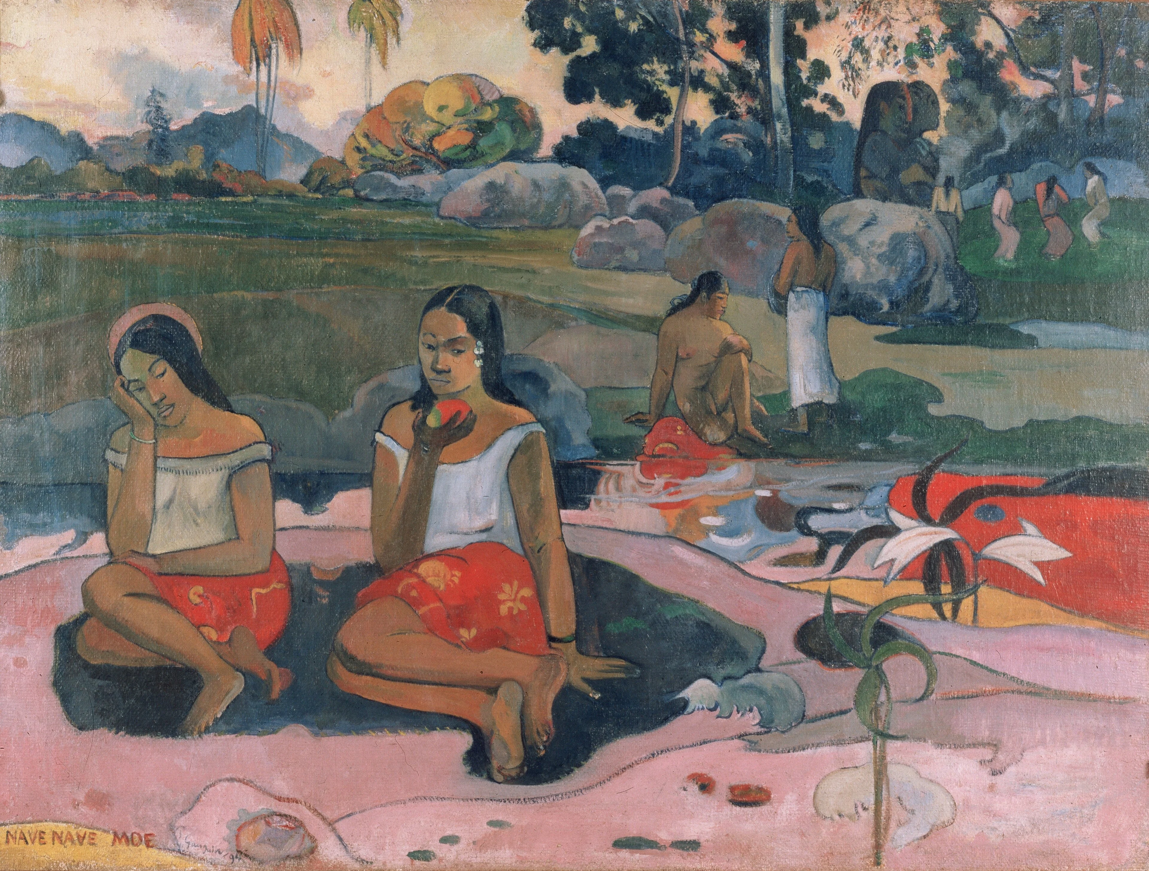 Sacred Spring: Sweet Dreams (Nave nave moe), detail