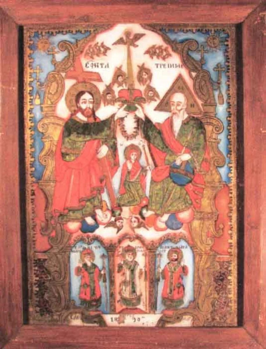 Sfânta Treime, detail