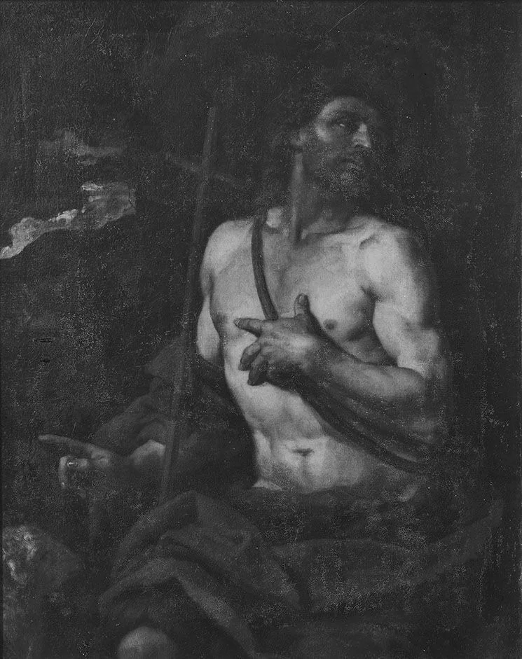 Johannes der Täufer, detail