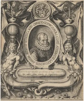 Carolus Clusius, Professor of Botany at Leyden, by Jacques de Gheyn II, ink, 1601
