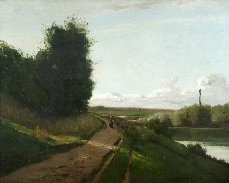 The Banks of the Marne, detail