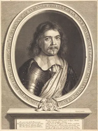 Frederic-Maurice, Duc de Bouillon, by Robert Nanteuil, ink, 1655