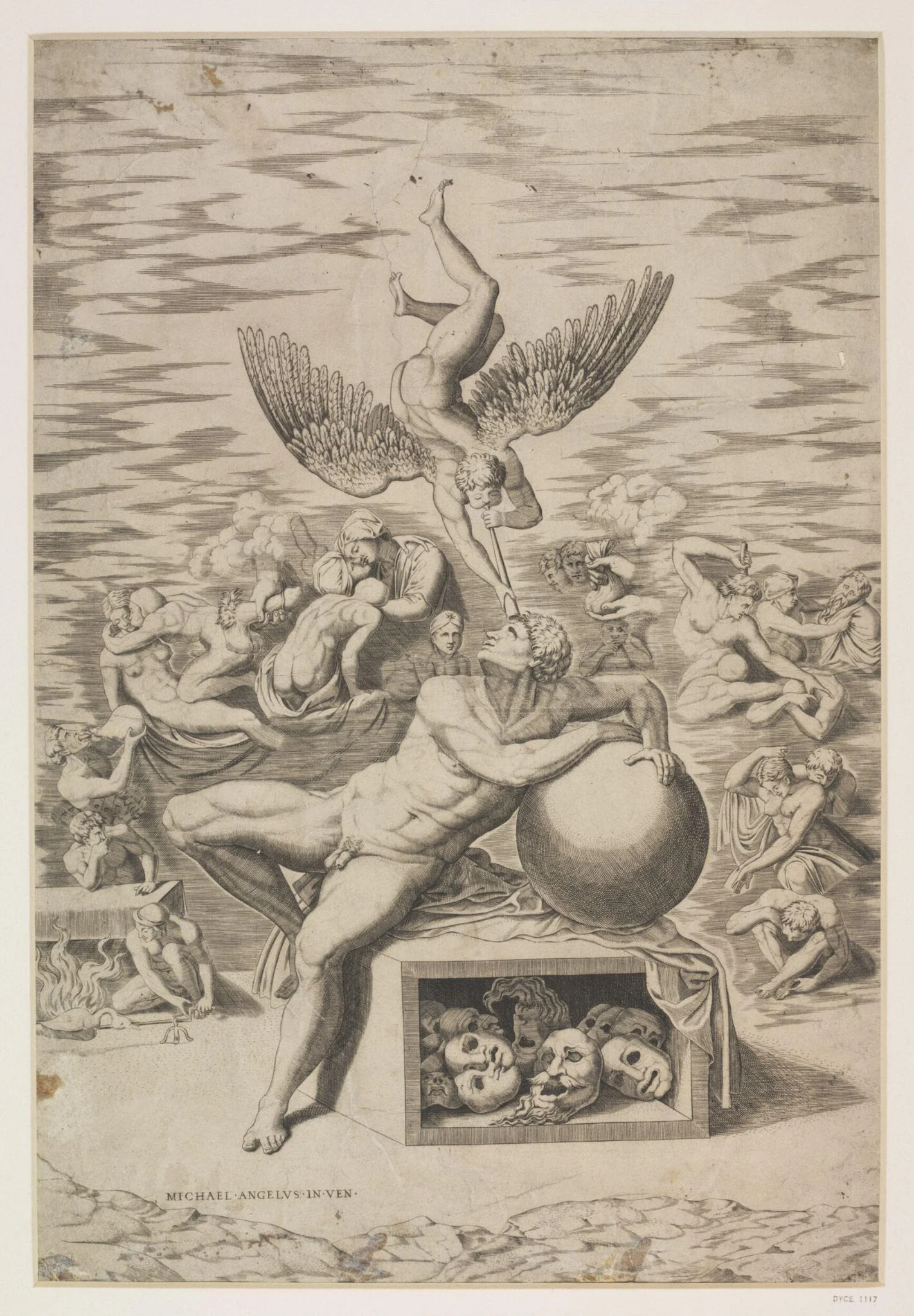 Dream of Human Life, detail