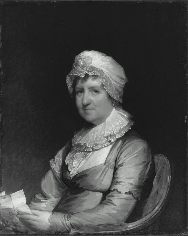 Mrs. Ebenezer Battelle (Anna Durant)., detail