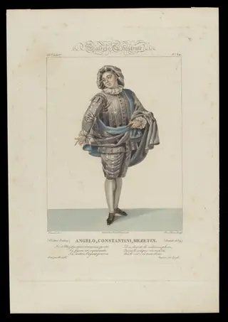H Beard Print Collection, by Sebastien Coeure, 1850