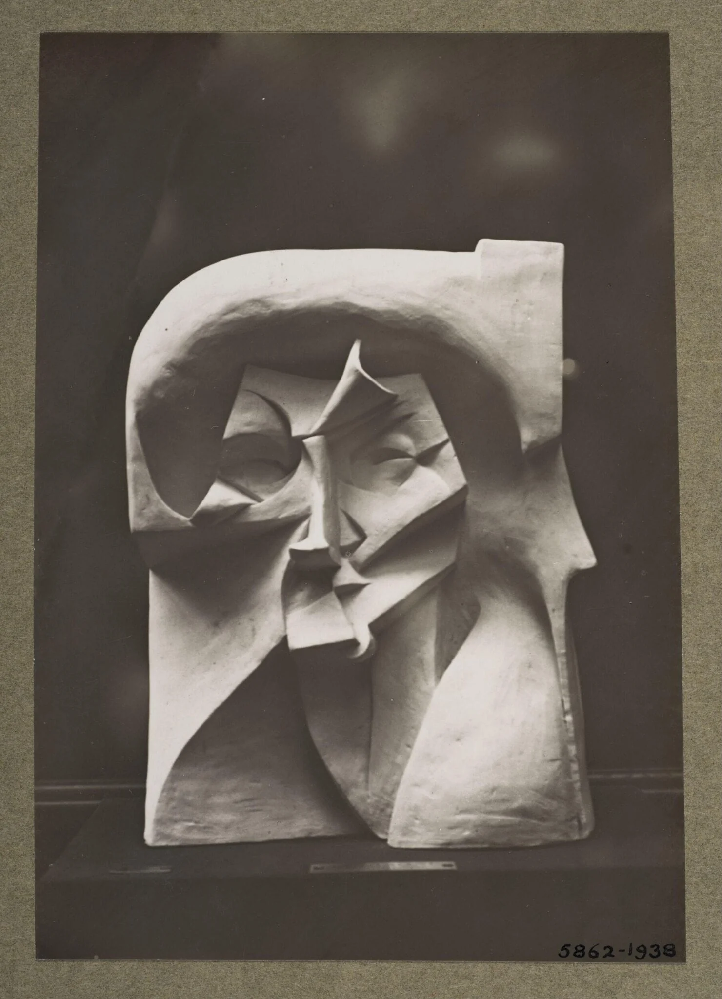Abstract Solids and Hollows of a Head, detail