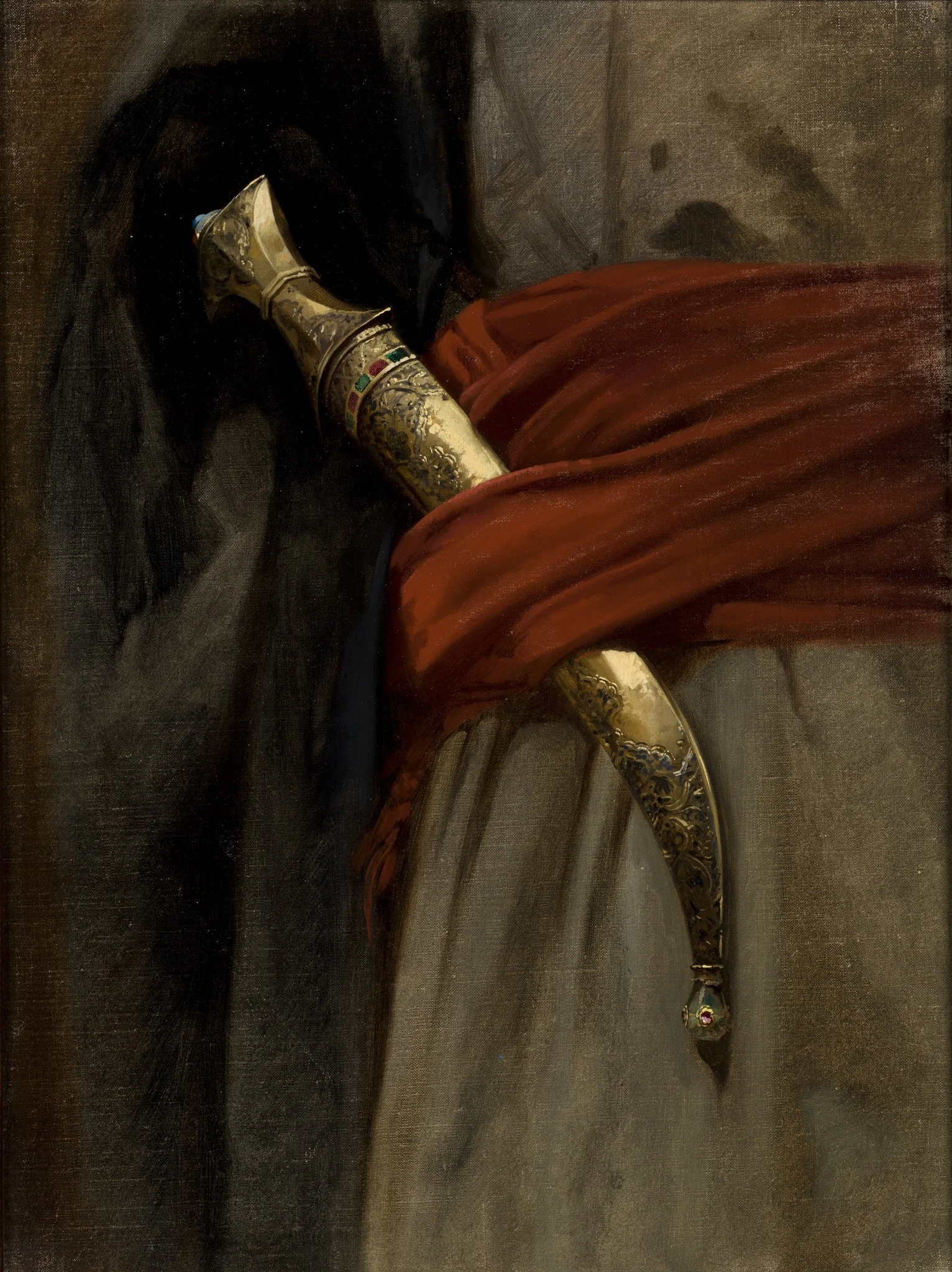 Study of a Khanjar, detail