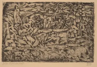 Garden of Passion (Garten der Leidenschaft), by Paul Klee, ink, 1913
