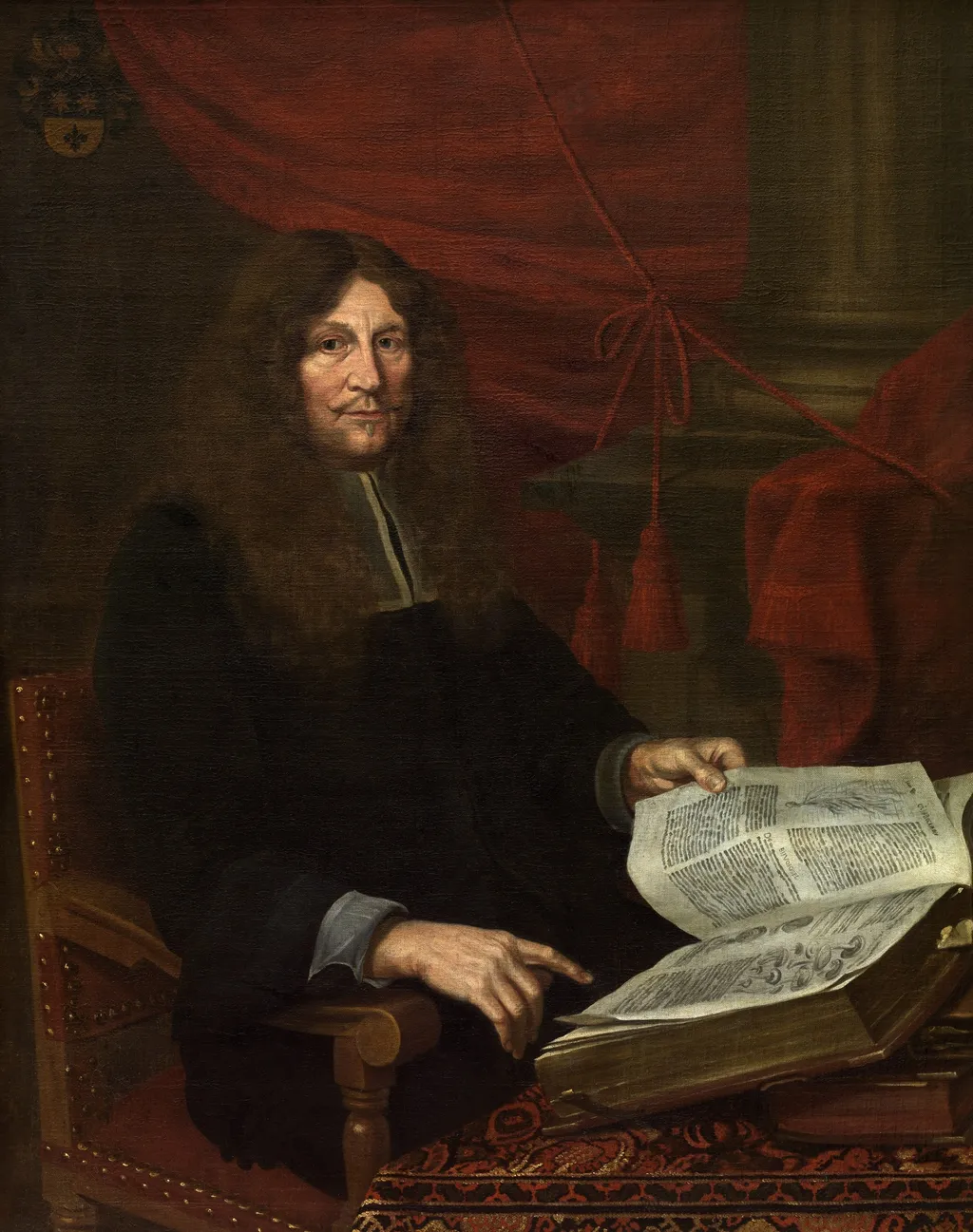 Johannes Franciscus Van Sterbeeck, by Nicolaas Stramot II, oil, 1697