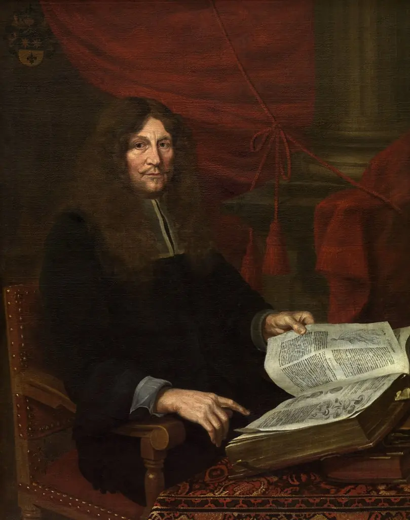 Johannes Franciscus Van Sterbeeck, by Nicolaas Stramot II, oil, 1697