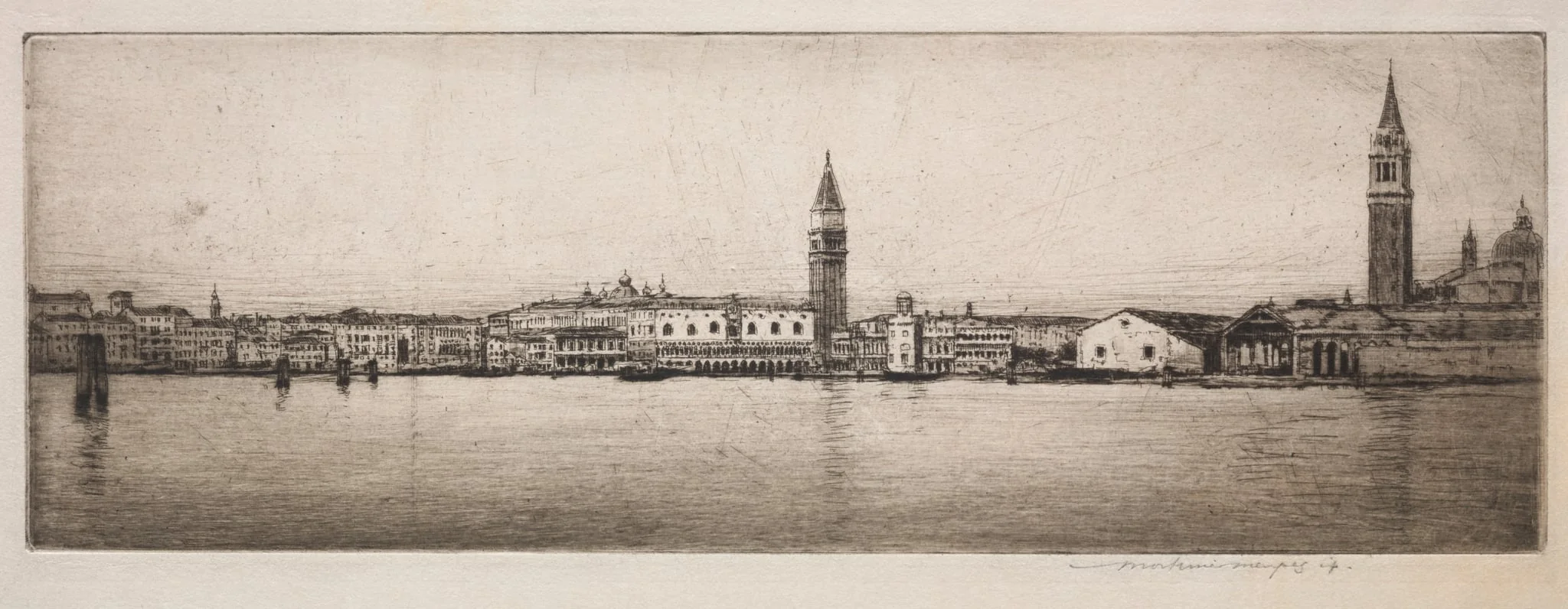 St. Mark's Basin, Venice, detail