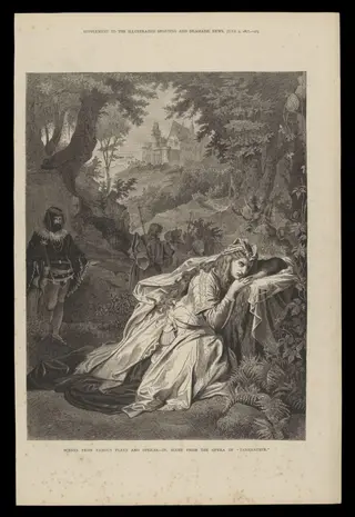 H Beard Print Collection, by The Illustrated Sporting and Dramatic News, 9