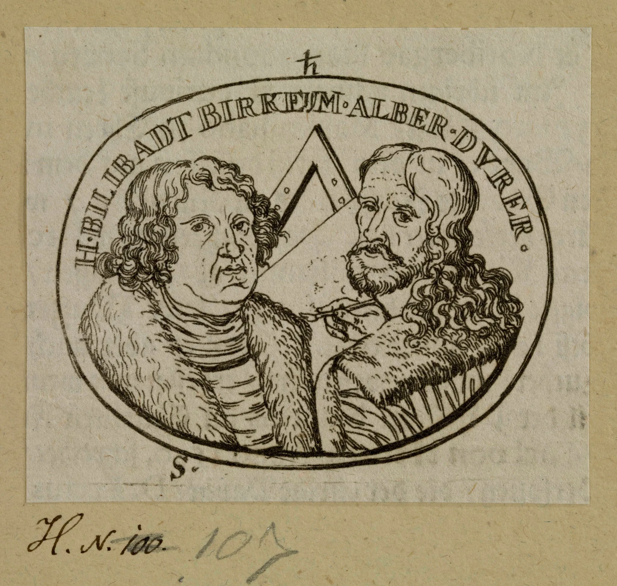 H. BILIBADT BIRKEYM. ALBER. DVRER., detail