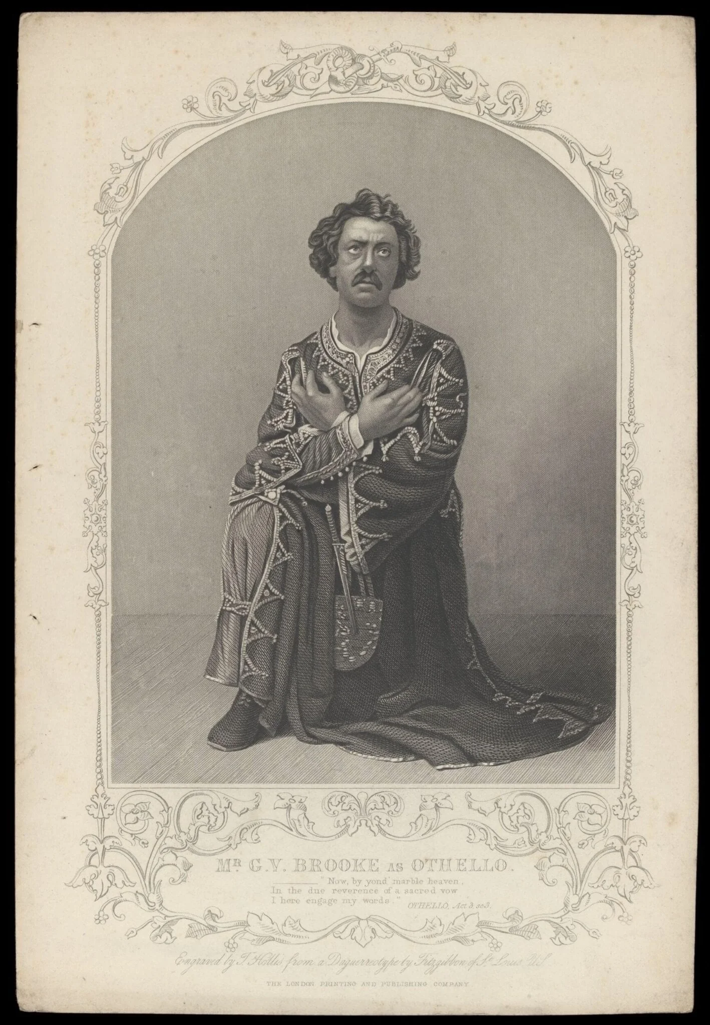 H Beard Print Collection, detail