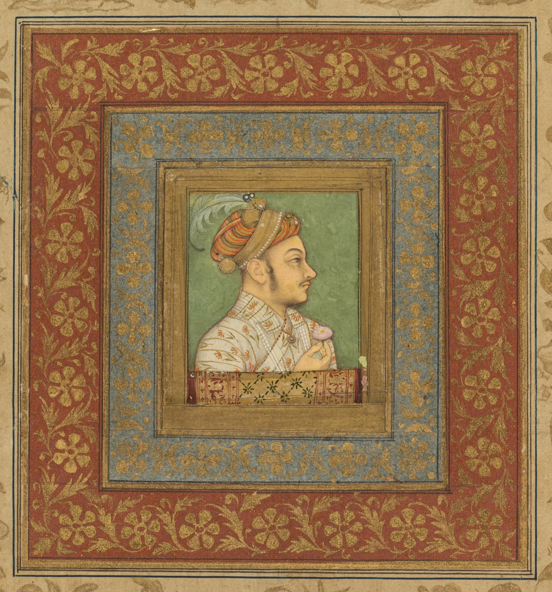 Portrait of Murad Bakhsh (1624–61), detail