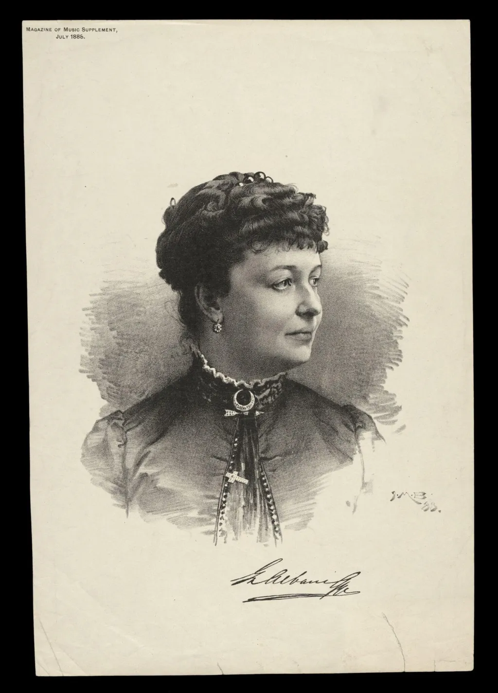 H Beard Print Collection, by Magazine of Music, 1888