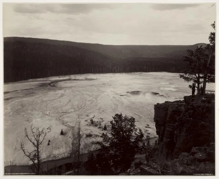 Hell's Half Acre, Prismatic Springs, detail