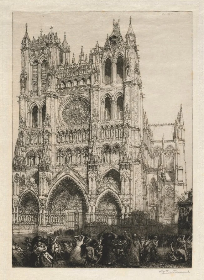 Amiens Cathedral, Inventory Day, detail
