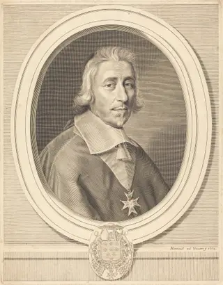 Hardouin de Perefixe, by Robert Nanteuil, ink, 1662