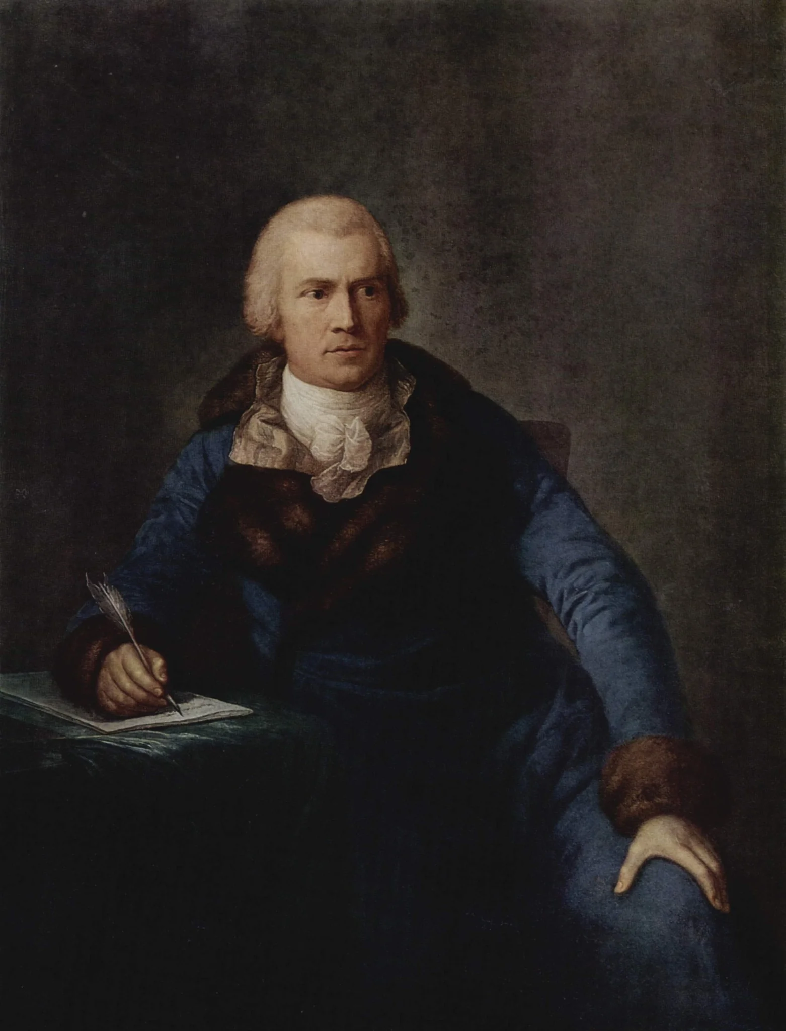 Portrait of a Man, detail