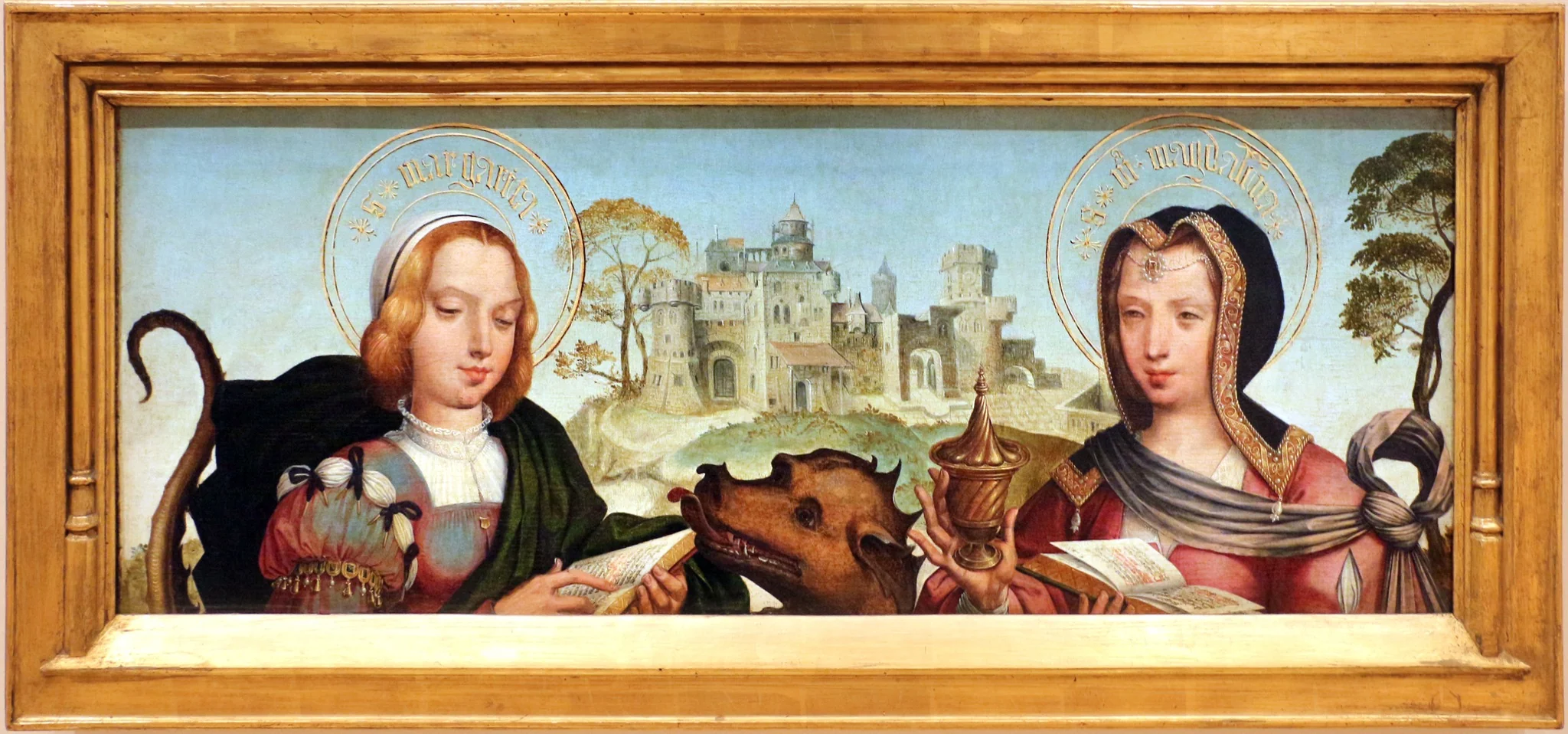 Santa Margarida e Santa Maria Madalena, detail