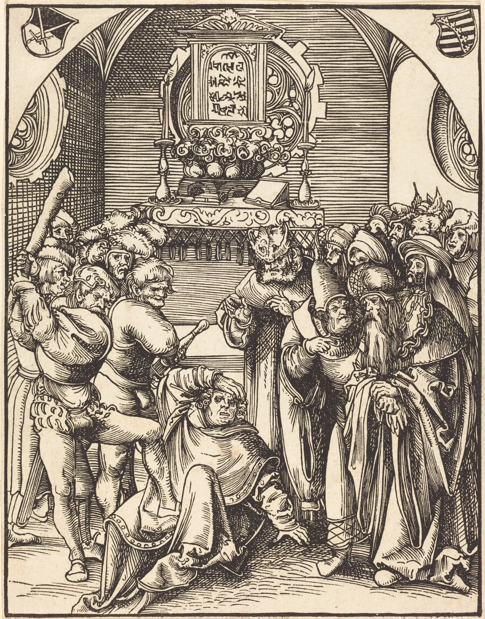 Saint Jude, detail