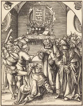 Saint Jude, by Lucas Cranach the Elder, ink, 1512