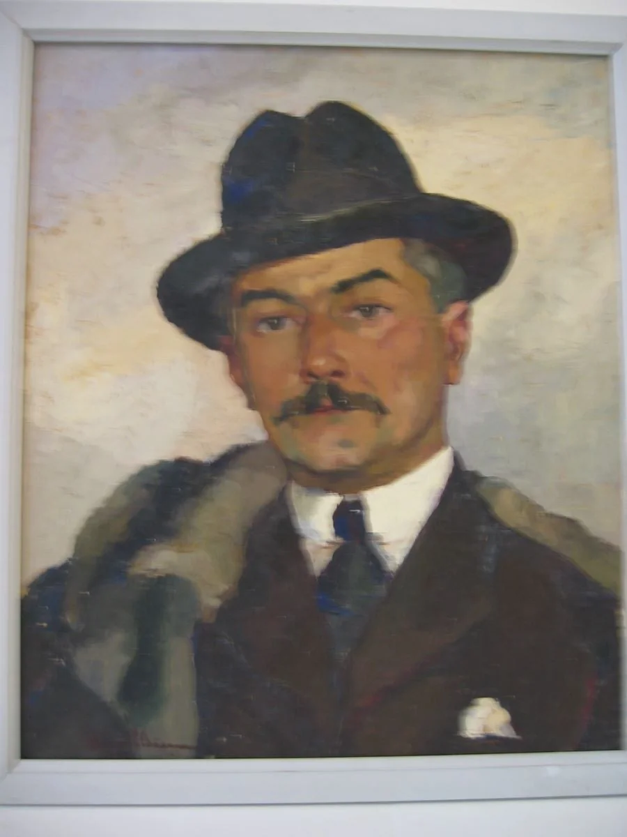 Portret de bărbat, detail
