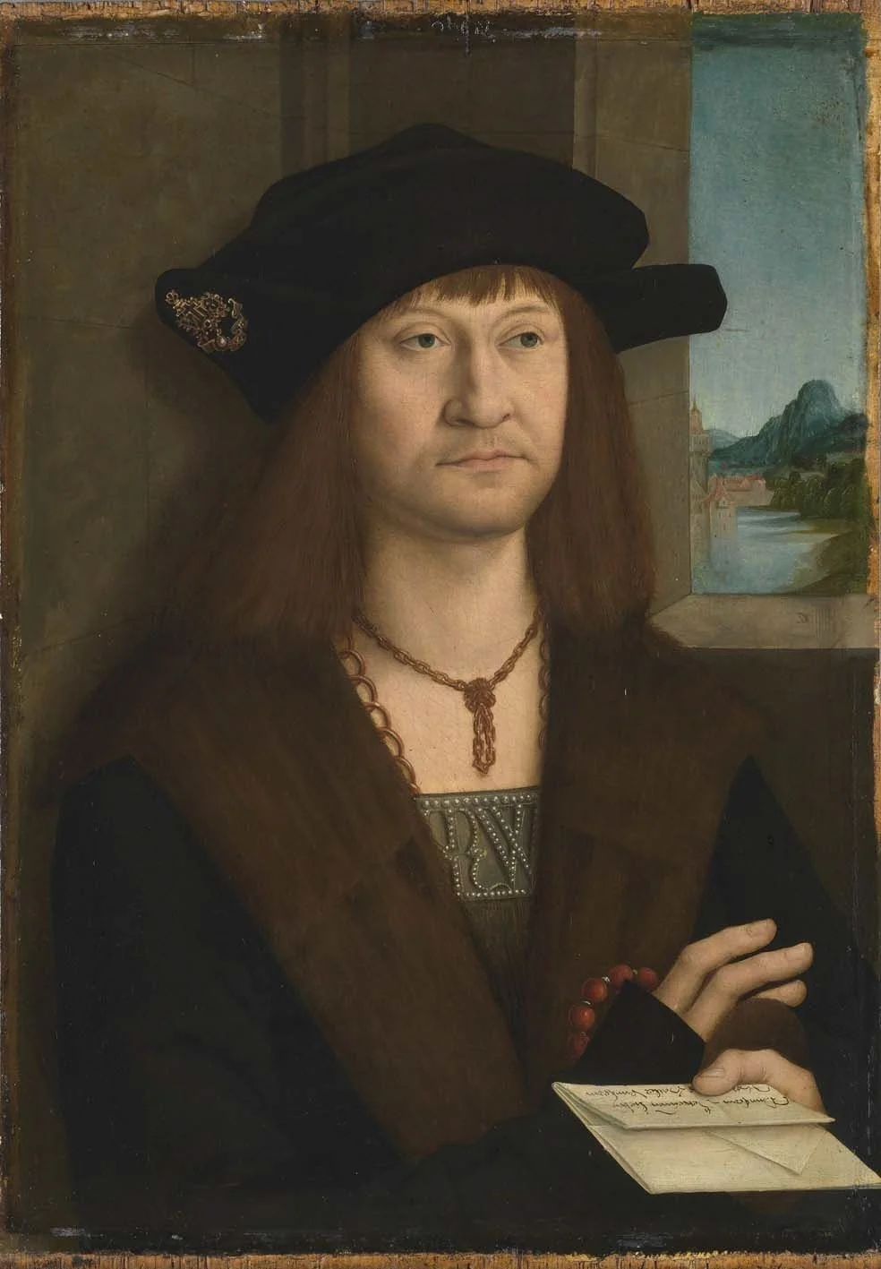 Bildnis des Hieronymus II. Haller zu Kalchreuth, detail