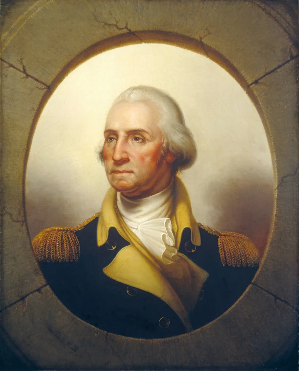 George Washington, by Rembrandt Peale, oil, 1850