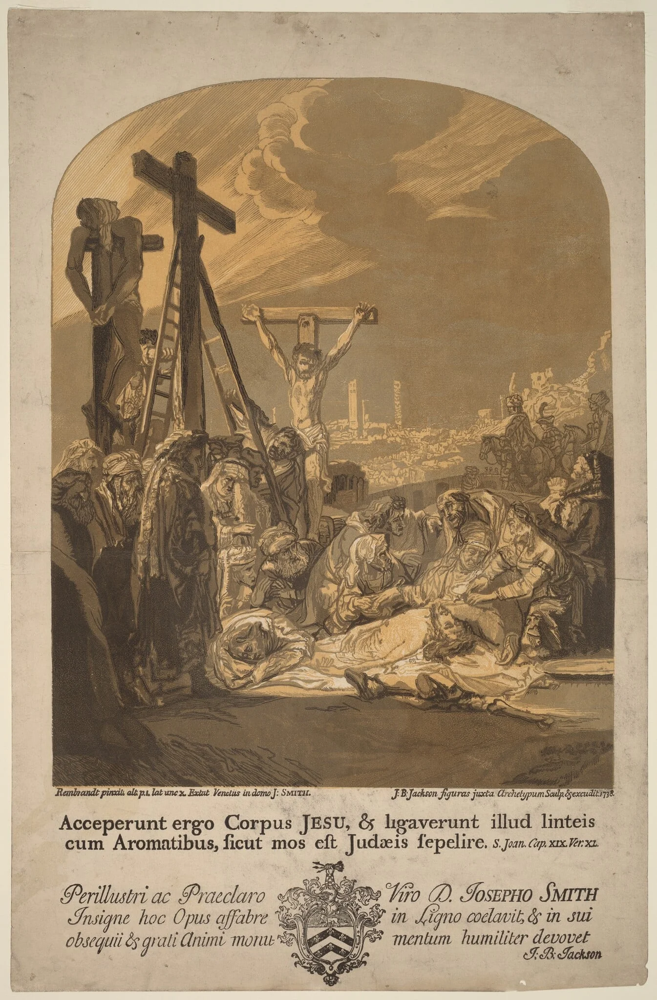 Descent from the Cross, detail