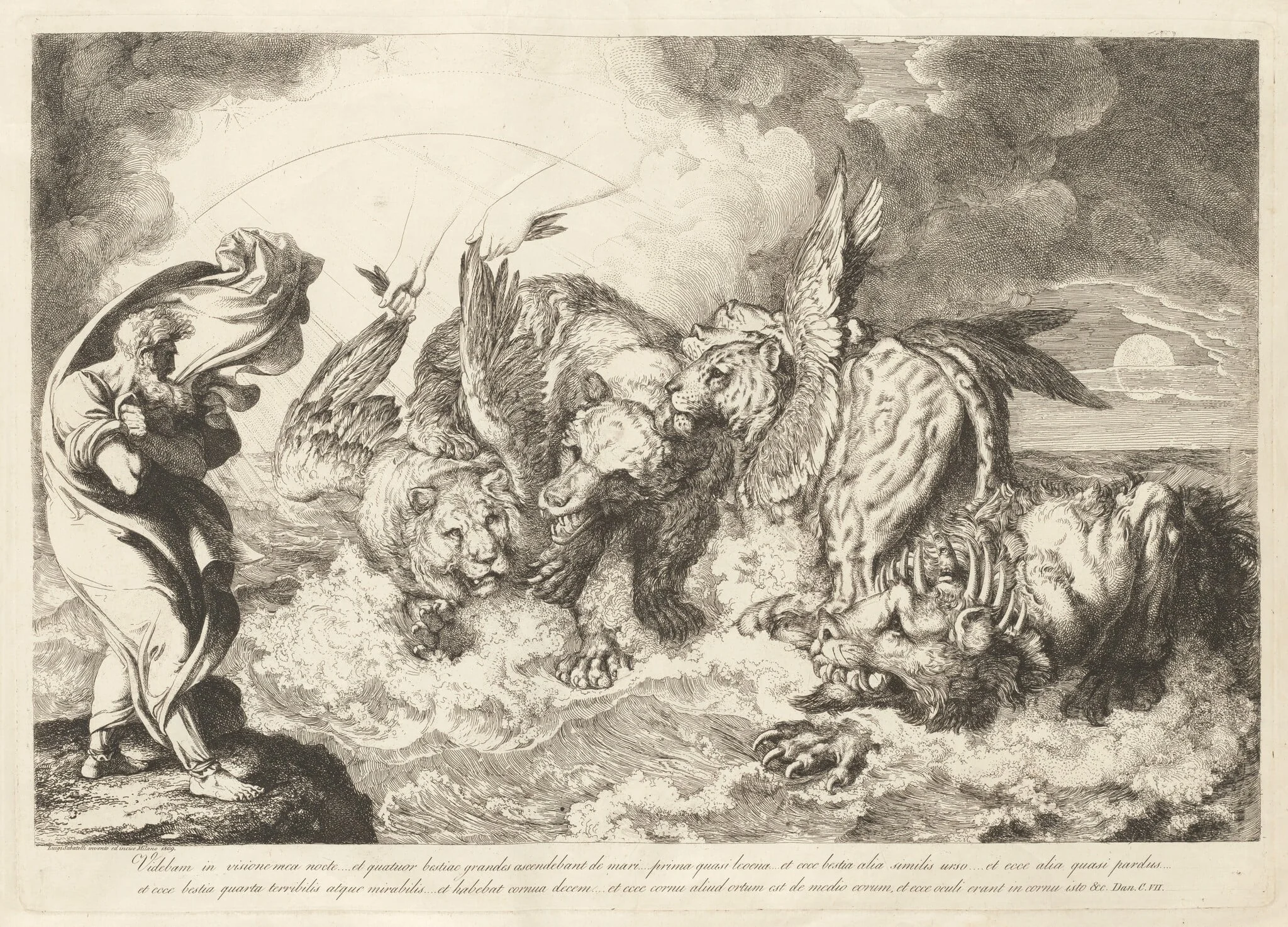 Daniel's Vision, detail