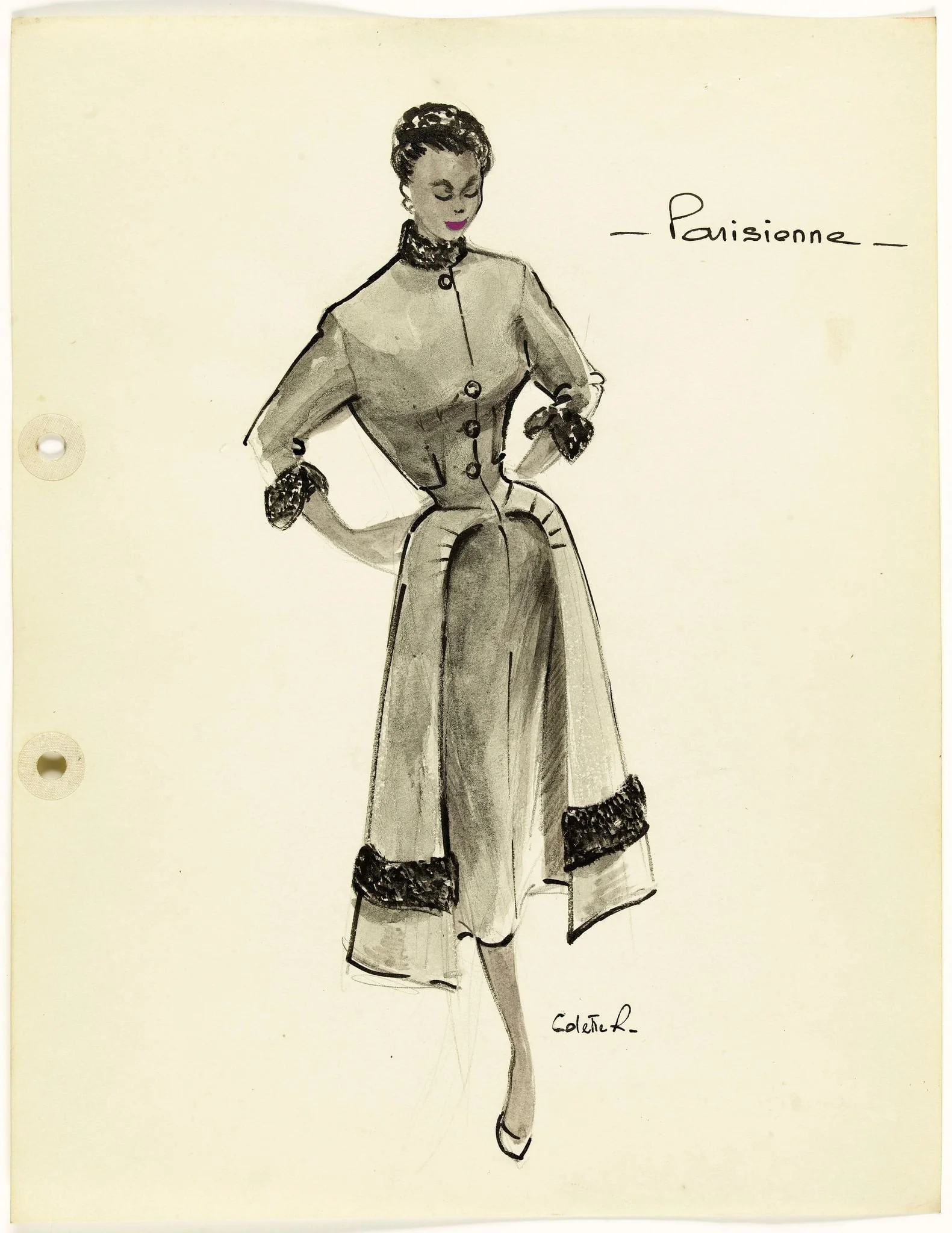 'Parisienne', detail