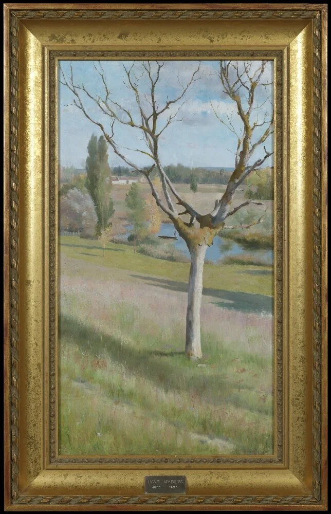 Franskt landskap, detail