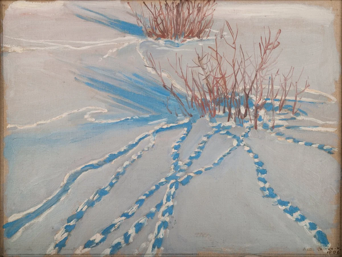 Peltopyyn jäljet, detail