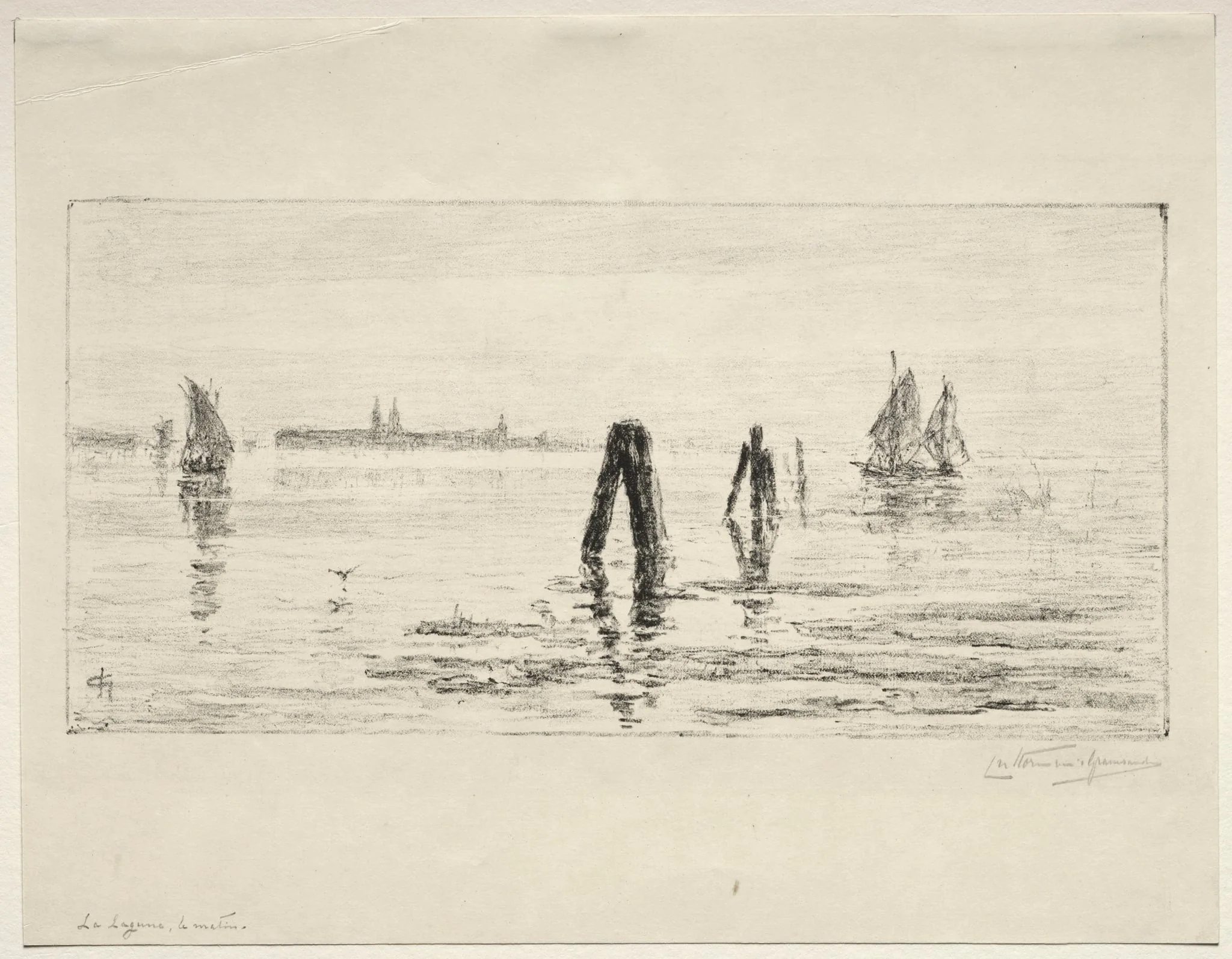 Lagoon, Morning, detail
