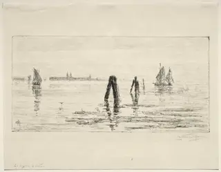 Lagoon, Morning, by Charles Nicolas Storm van 's-Gravesande, 1891