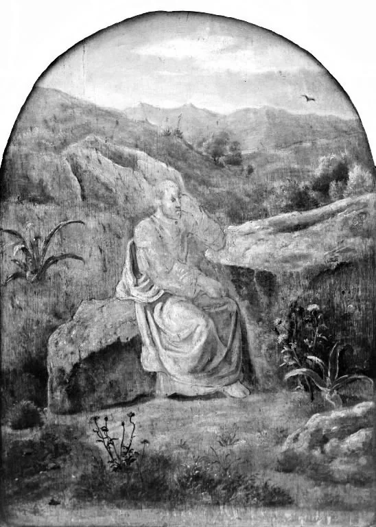 The Prophet Elijah in the Desert, detail