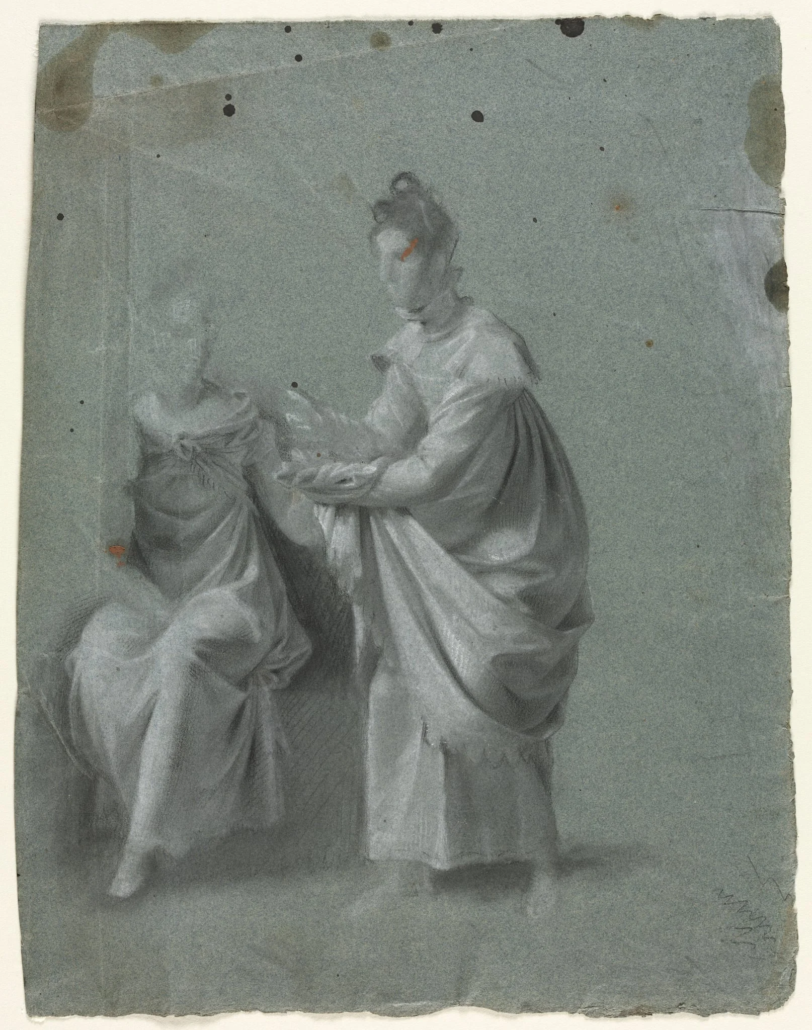 Two Women, detail
