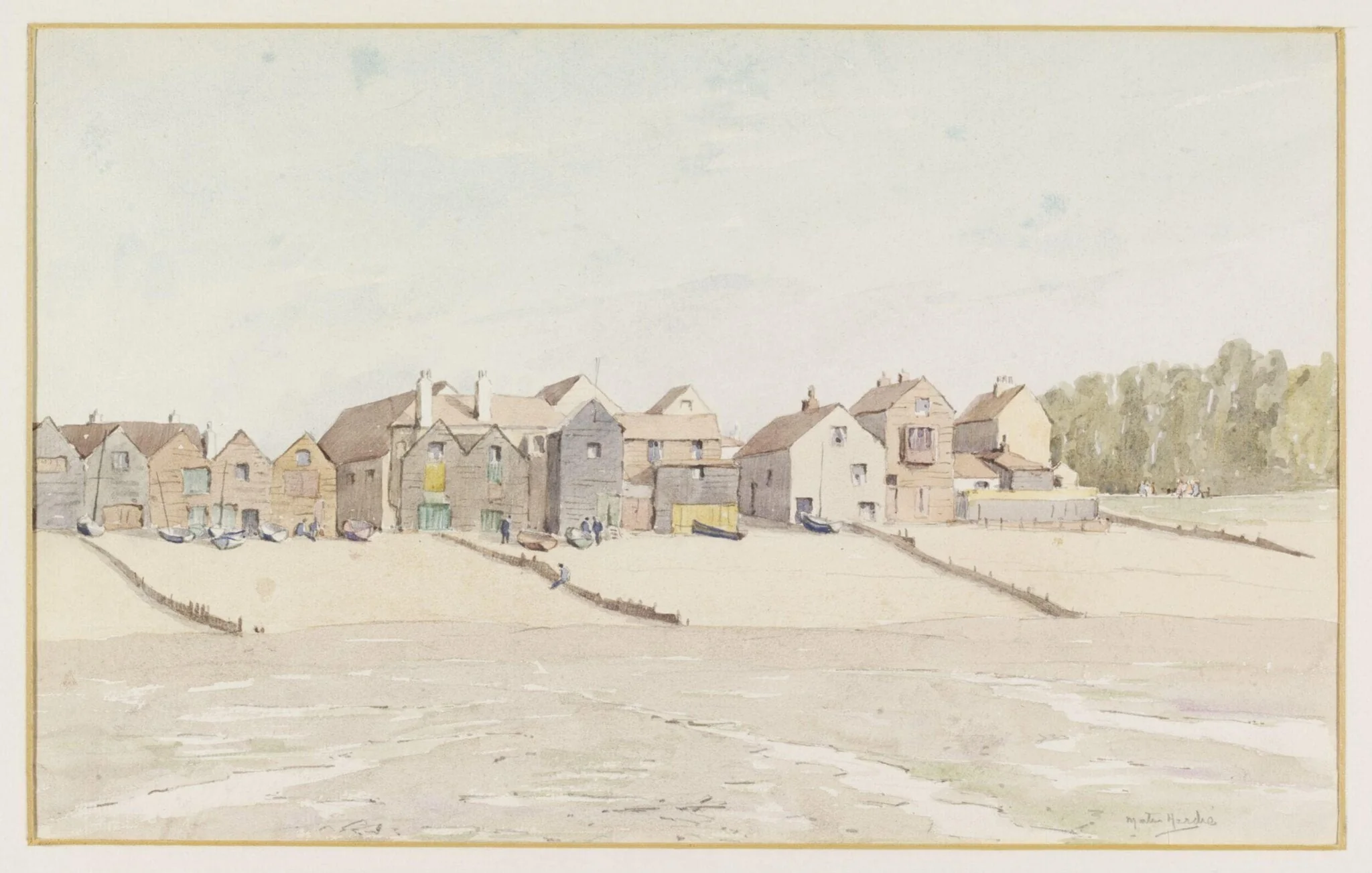 Whitstable, 1934, detail