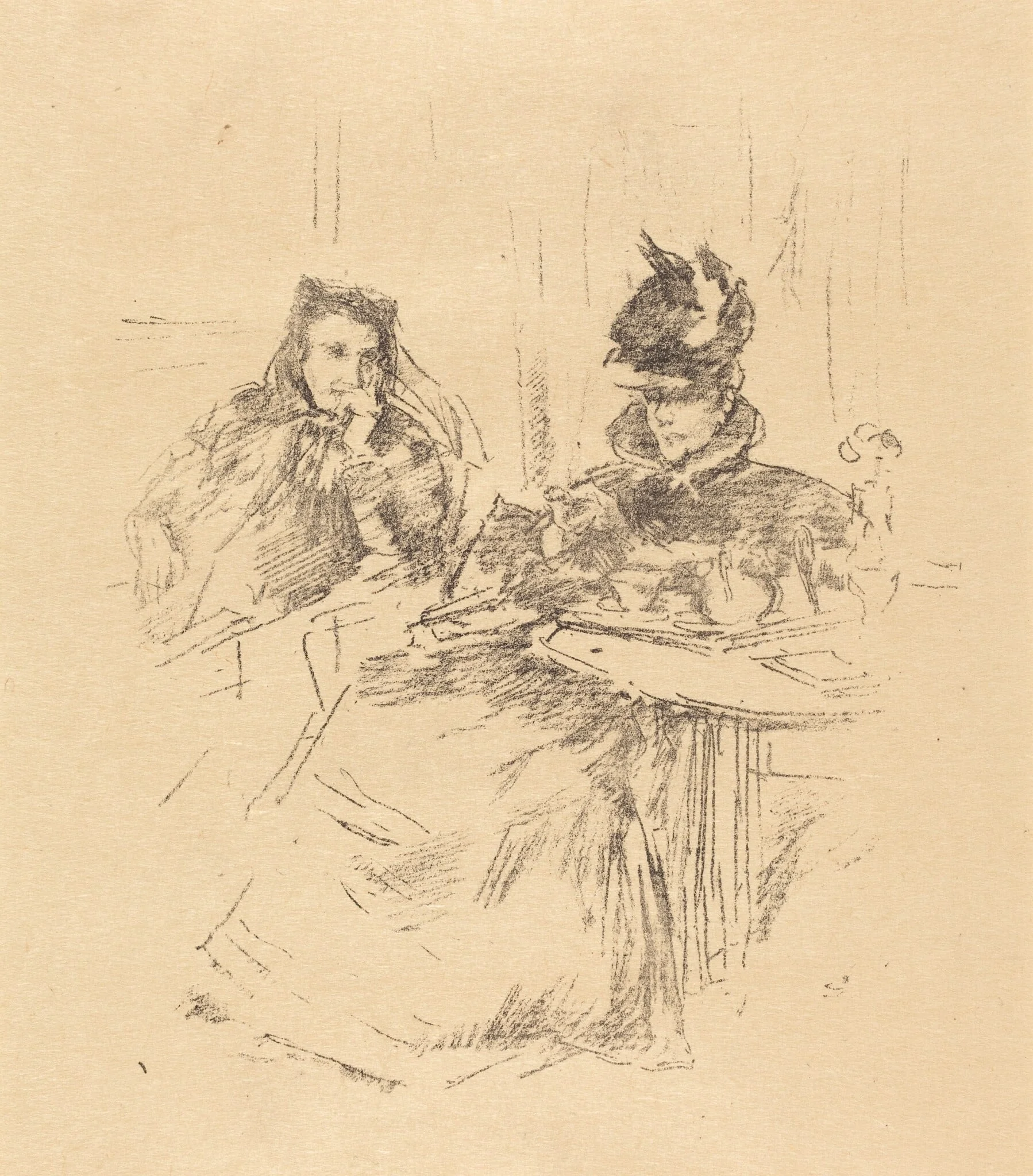 Afternoon Tea, detail