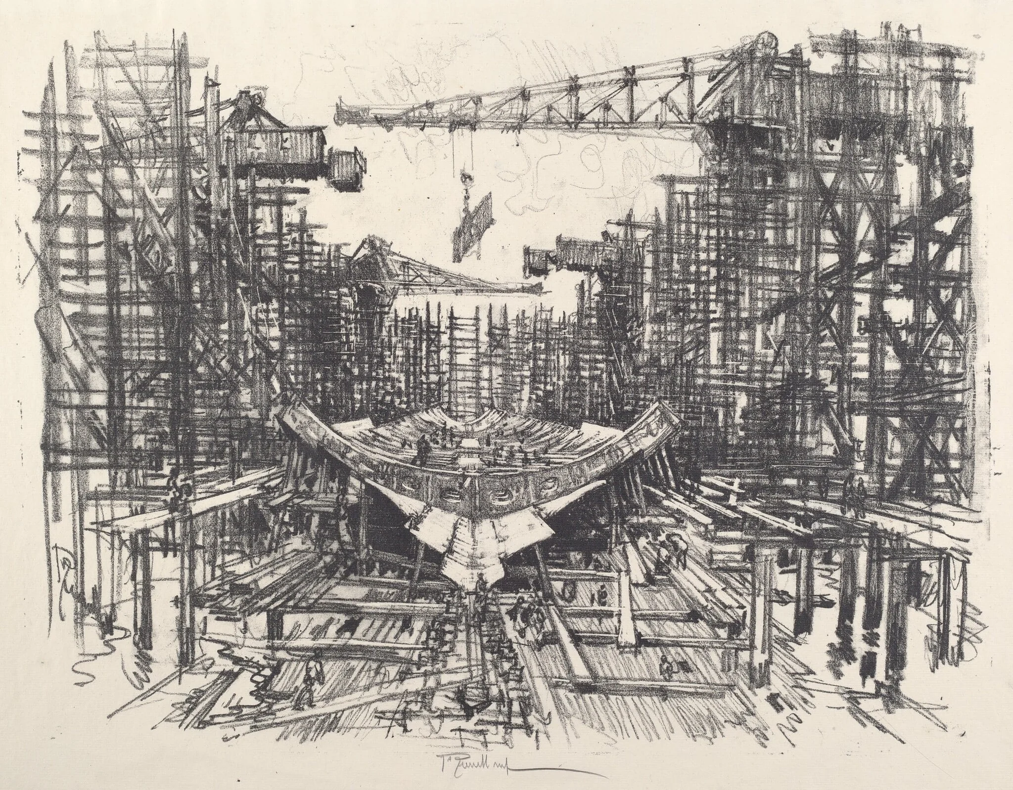 The Keel, detail
