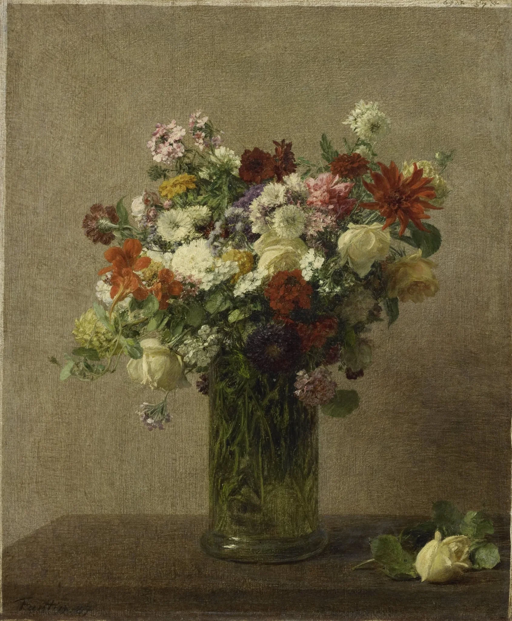 Flowers from Normandy, detail