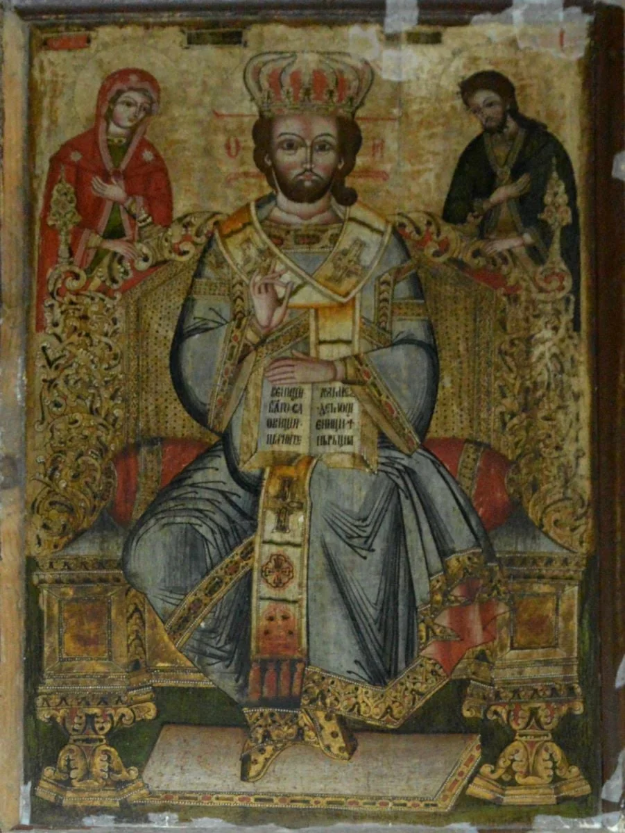 Deisis, detail