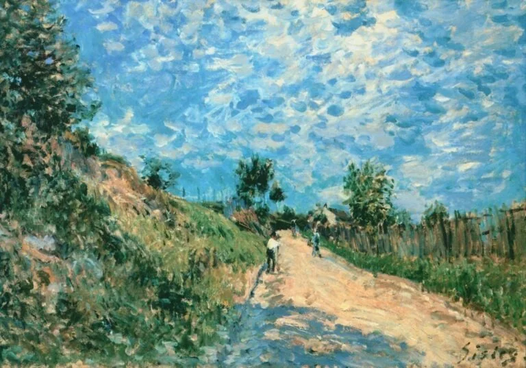 Chemin montant, detail