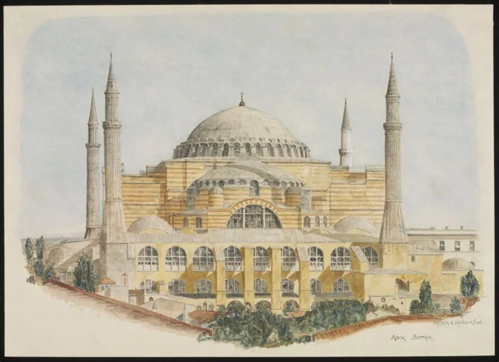 untitled, by Arthur Edward Henderson, watercolor, 1890