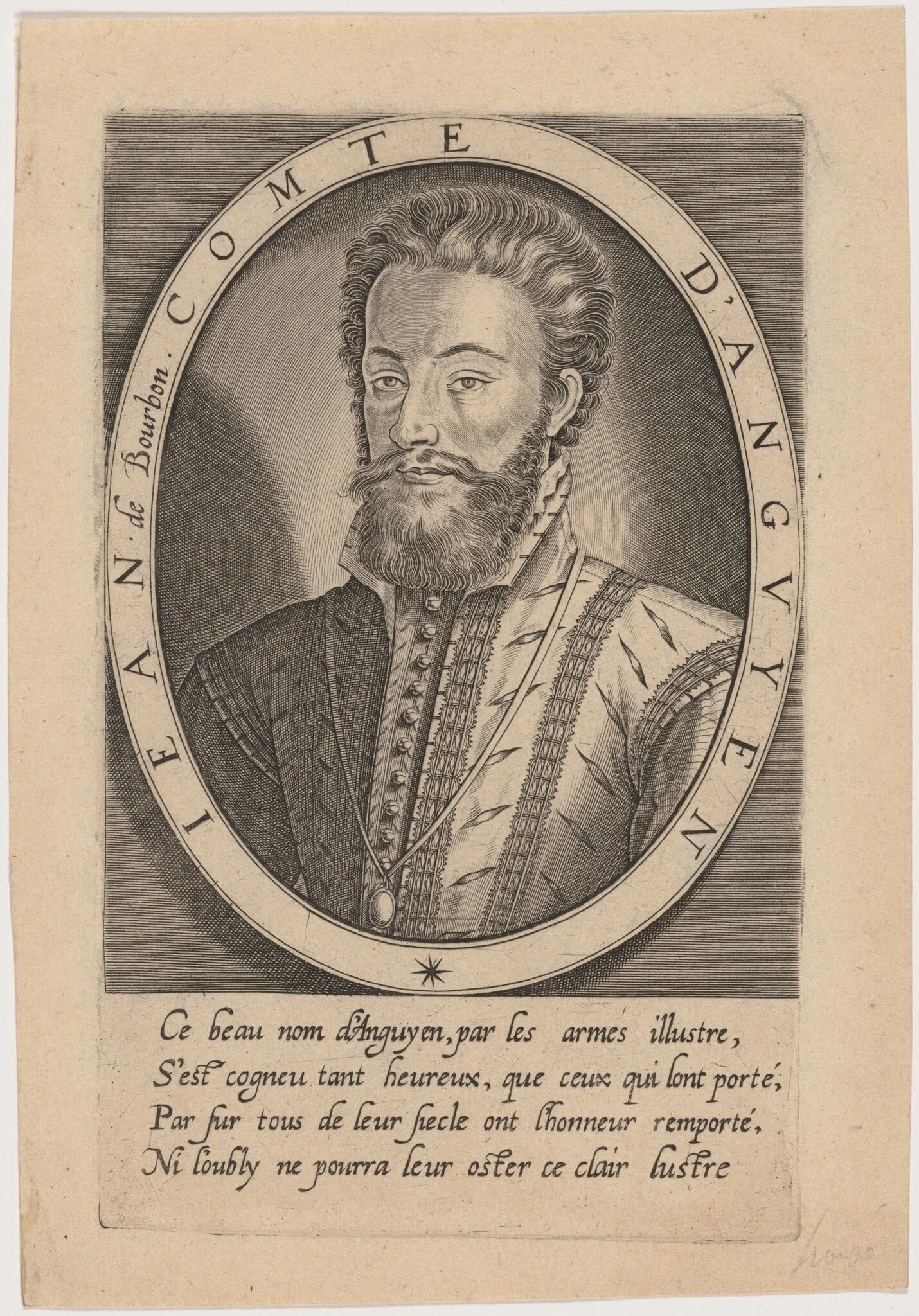 Jean de Bourbon, Comte D'Anguyen, detail