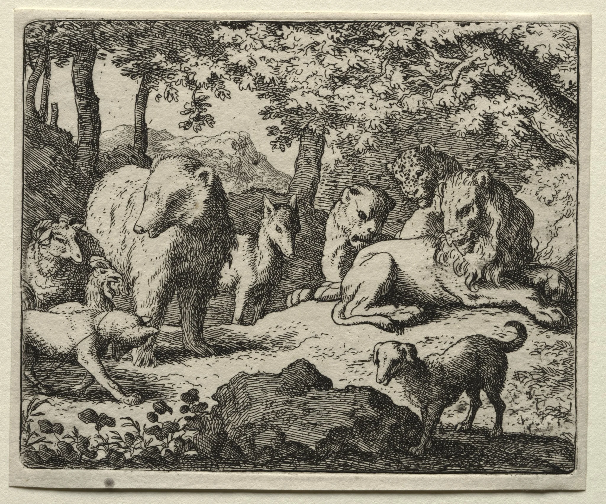 Reynard the Fox: The Suspension of the Sentence, detail