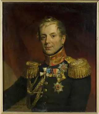Portrait of Piotr Konovnitsyn (1764-1822), by George Dawe, oil, 1821